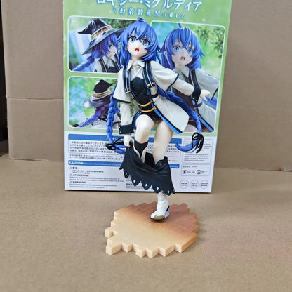 Roxy Mushoku Changing Clothes Jobless Reincarnation Kawaii Anime Figure PVC 7" [Boxed] *Adult Collectible*