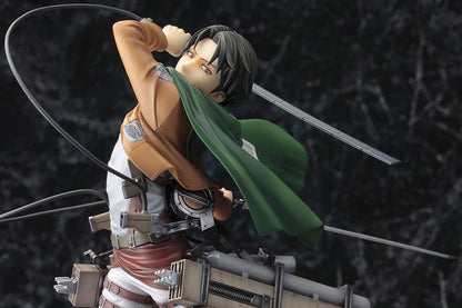 Levi Ackerman Attack on Titan AoT Anime Rare Action Figure PVC 13.7" [Boxed]
