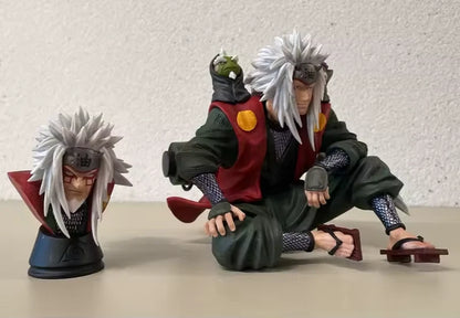 Jiraiya Sage Mode Naruto Classic Anime Figure Model Statue PVC 6" [Boxed]