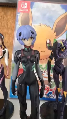 Asuka, Rei, Mari Neon Genesis Evangelion Anime Figures PVC 4" [Boxed : 4 pc set]