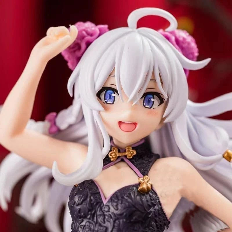 Elaina Cheongsam Wandering Witch Charming Kawaii Anime Figure PVC 4" [No Box]