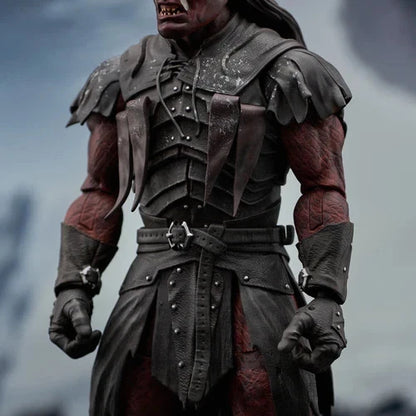 Lurtz Uruk-hai Captain The Lord of the Rings Adjustable Action Figure PVC 7" [Boxed]