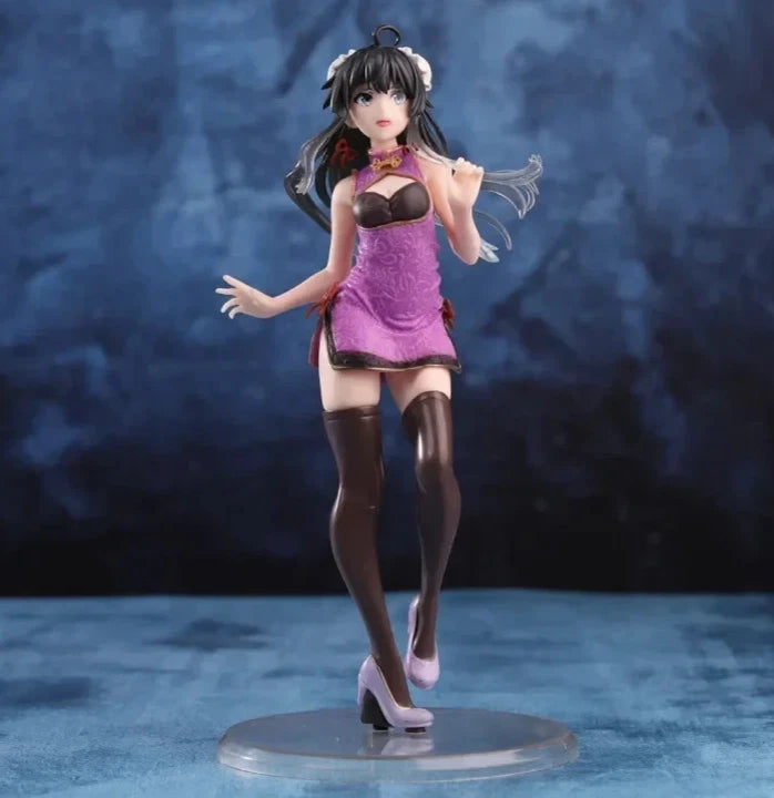 Yukino Yukinoshita Cheongsam My Teen Romantic Comedy Anime Figure PVC 8" [No Box]