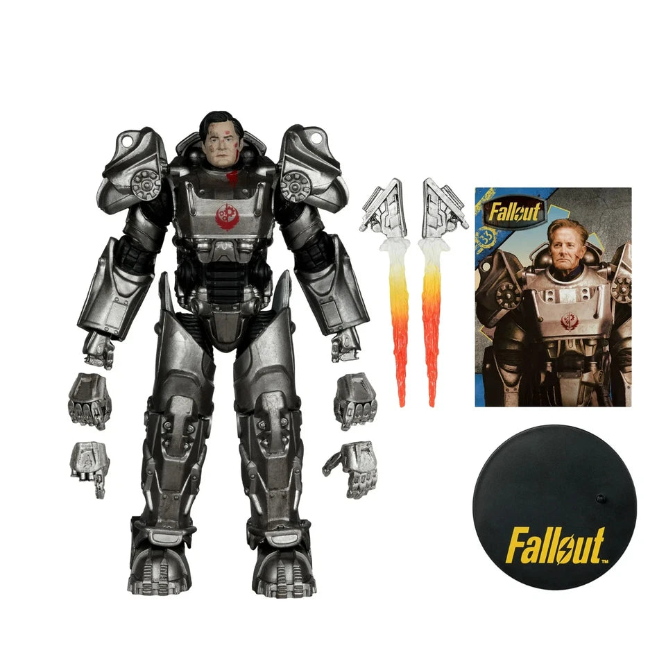 Hank MacLean T-60 Power Armor Fallout Adjustable Action Figure PVC 7" [Original]