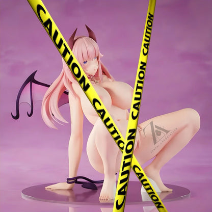 Lilim Full Bust Succubus Appli Gakuen Manga Cast Off Figure PVC 5.5" [No Box] *Adult Collectible*