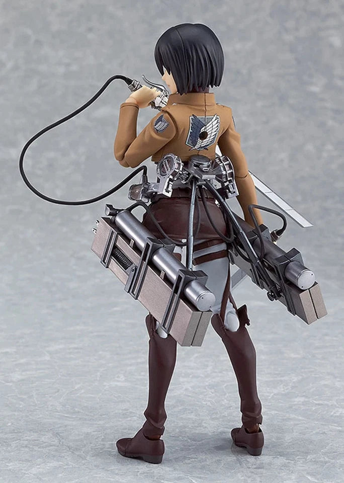 Mikasa Attack on Titan AOT Anime Adjustable Collectible Figure PVC 6.4" [Boxed]
