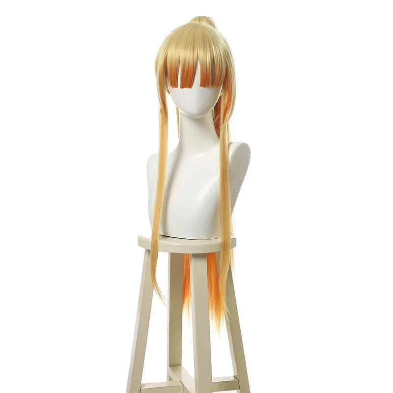 Zenitsu Agatsuma Long Hair Wig Demon Slayer Cosplay 37"  Heat Resistant - Synthetic