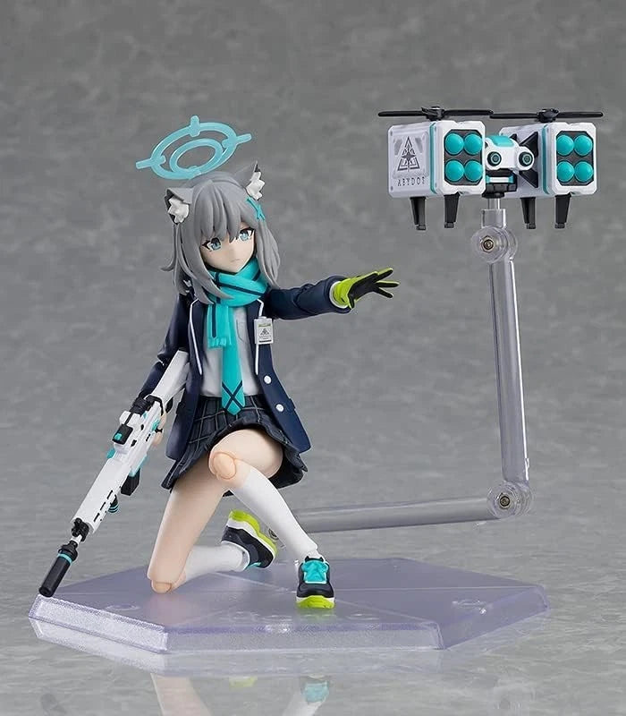 Sunaookami Shiroko Blue Archive Blue Adjustable Anime Figure PVC 5.9" [Boxed]