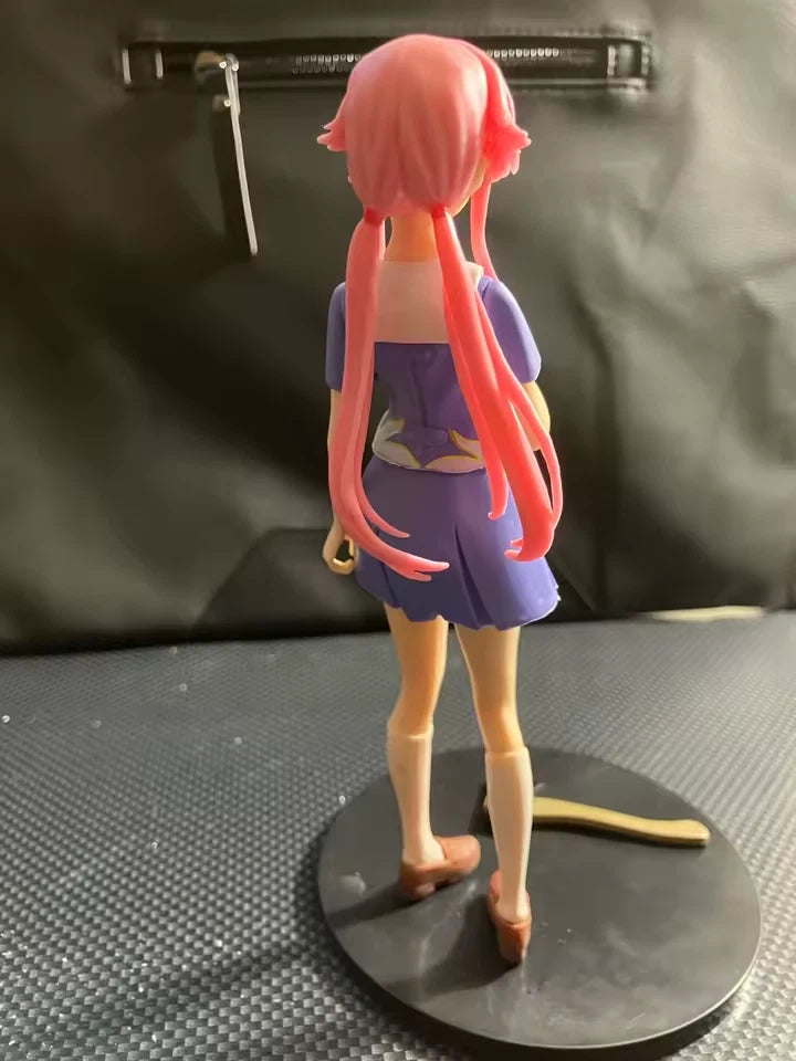Yuno Gasai Wielding Axe Future Diary: Redial Anime Figure Model PVC 6.5" [Boxed]