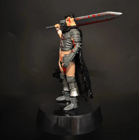 Guts Black Swordsman Berserk Collectible Anime Figure Model Statue PVC 5" [Boxed]