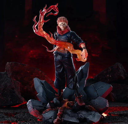 Sukuna Ryomen Divine Flame Jujutsu Kaisen Signature Anime Figure PVC 7" [Boxed]