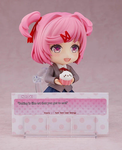 Natsuki Doki Doki Literature Club! Adjustable Kawaii Anime Figure PVC 4" [Boxed]