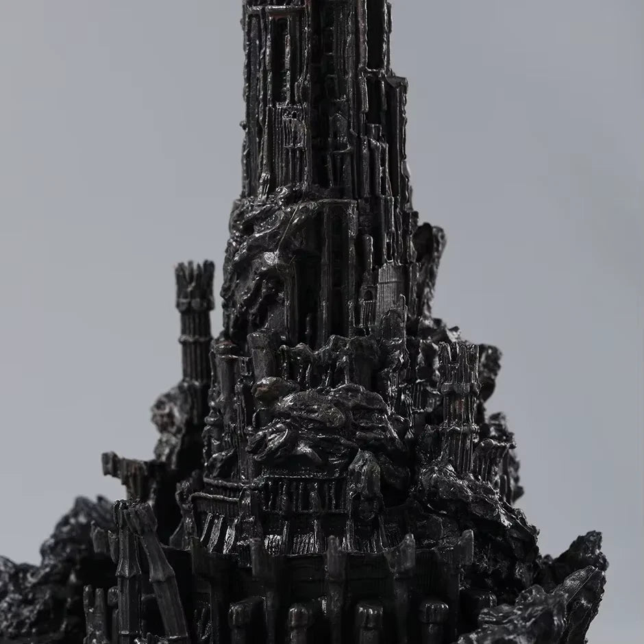 Barad-dur the Dark Tower The Lord of the Rings Ornament Statue Model PVC 7.8" [Boxed]