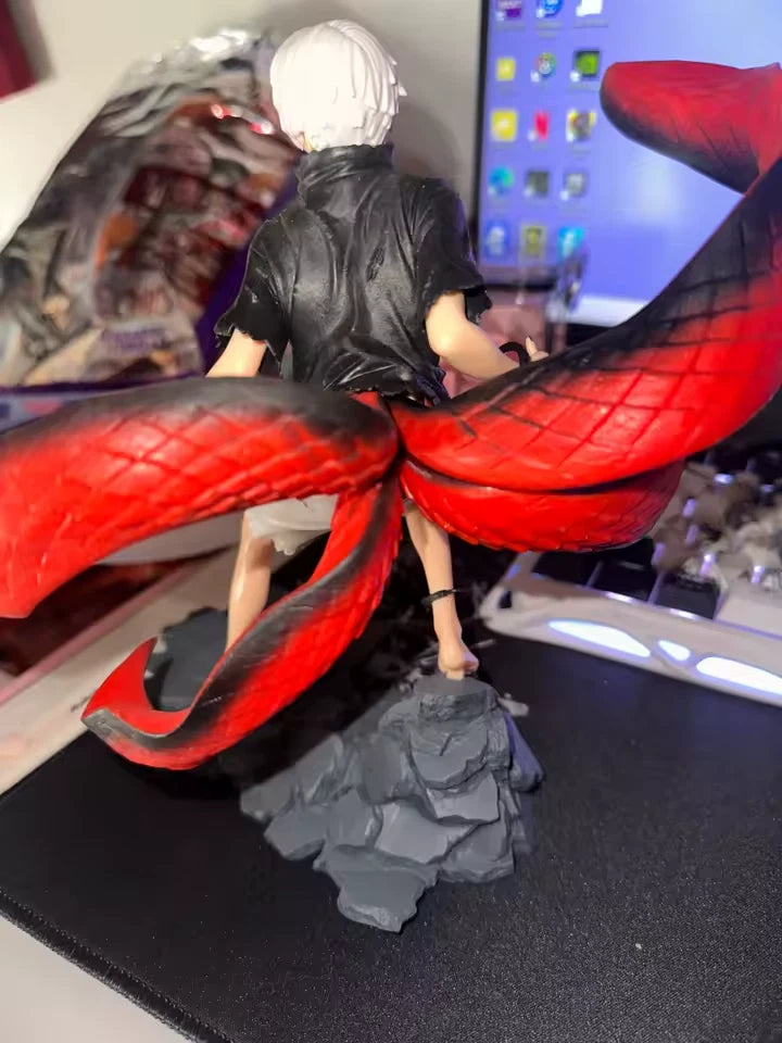 Ken Kaneki Centipede Tokyo Ghoul Iconic Anime Figure PVC 7" [No Box]