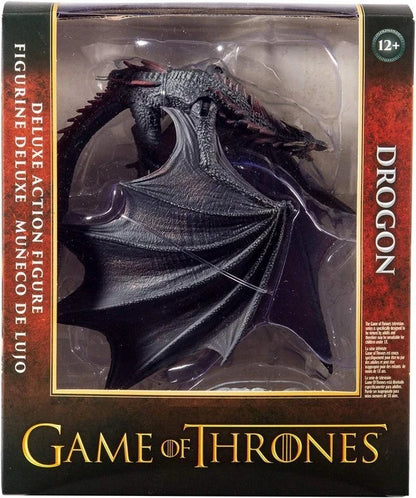 Drogon The Black Beast Game of Thrones Desktop Collectible Figure PVC 7" [Boxed]