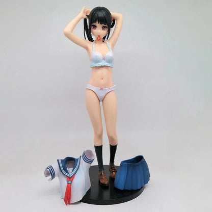 Akane Schoolgirl Ikinari Doukyo? Anime Cast Off Petite Figure PVC 11" [Boxed] *Adult Collectible*
