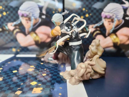 Tengen Uzui Sound Breathing Demon Slayer Collector-Grade Anime Figure PVC 6" [Boxed]