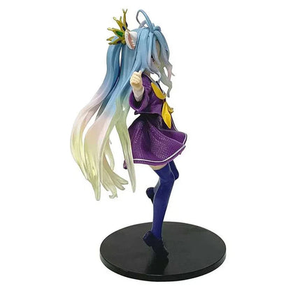 Shiro Neko No Game No Life Anime Collectible Kawaii Figure PVC 7" [Boxed]