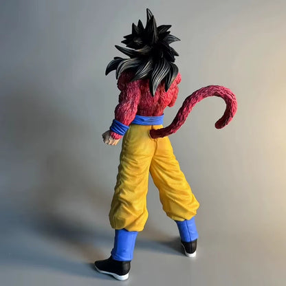 Goku SSJ4 Dragon Ball Z Anime Collectible Rare Action Figure PVC 11" [No Box]