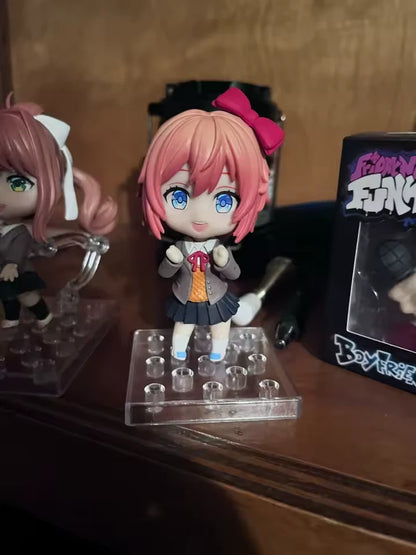 Sayori Doki Doki Literature Club! Adjustable Kawaii Anime Figure PVC 4" [Boxed]