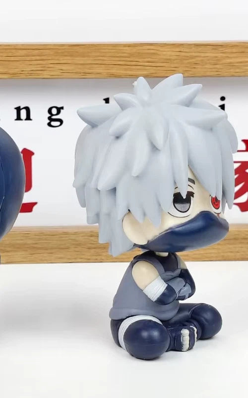Kakashi of the Sharingan Naruto Anime Chibi Desktop Figurine PVC 4.3" [No Box]