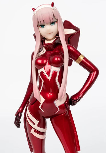 Zero Two Pistil Suit Darling in the Franxx Anime Figure Model PVC 9.4" [No Box]
