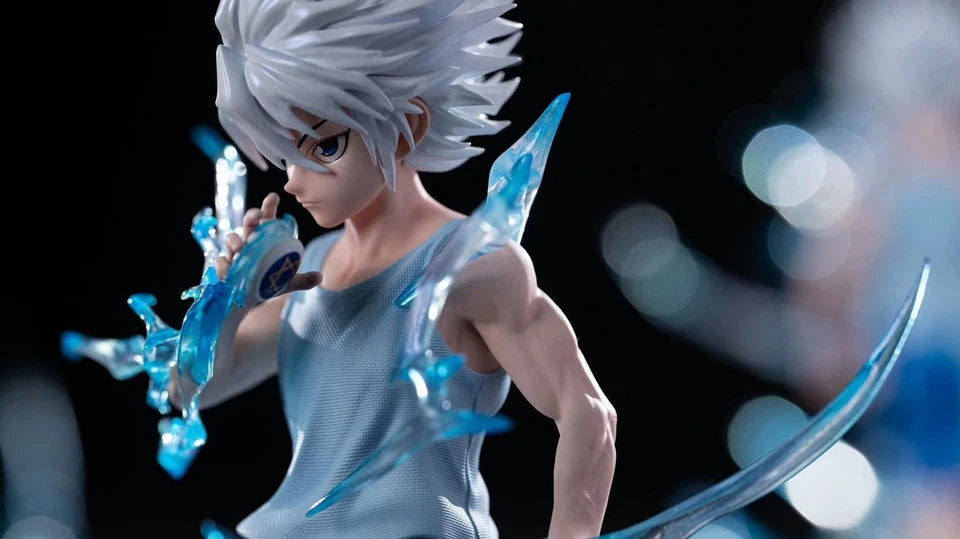 Killua Godspeed Hunter × Hunter Collectible Iconic Anime Figure PVC 8" [Boxed]