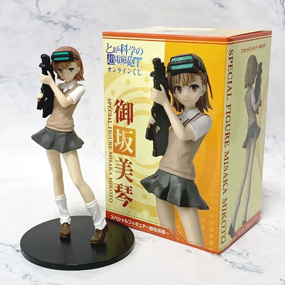 Misaka Railgun Student A Certain Magical Index Anime Kawaii Figure 6.6" [Boxed]