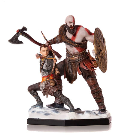 Kratos & Atreus God of War RPG Adjustable Action Figure PVC 7.8" [Boxed]