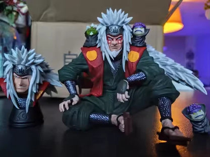 Jiraiya Sage Mode Naruto Classic Anime Figure Model Statue PVC 6" [Boxed]