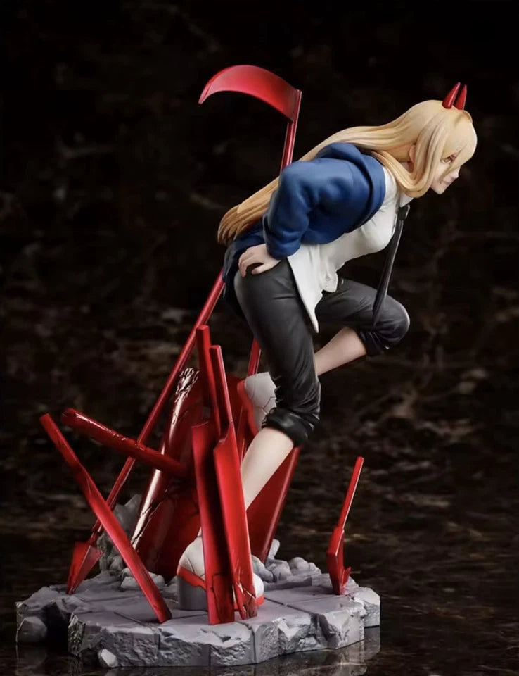 Power Blood Devil Chainsaw Man Iconic Anime Figure PVC 6.6" [Boxed]