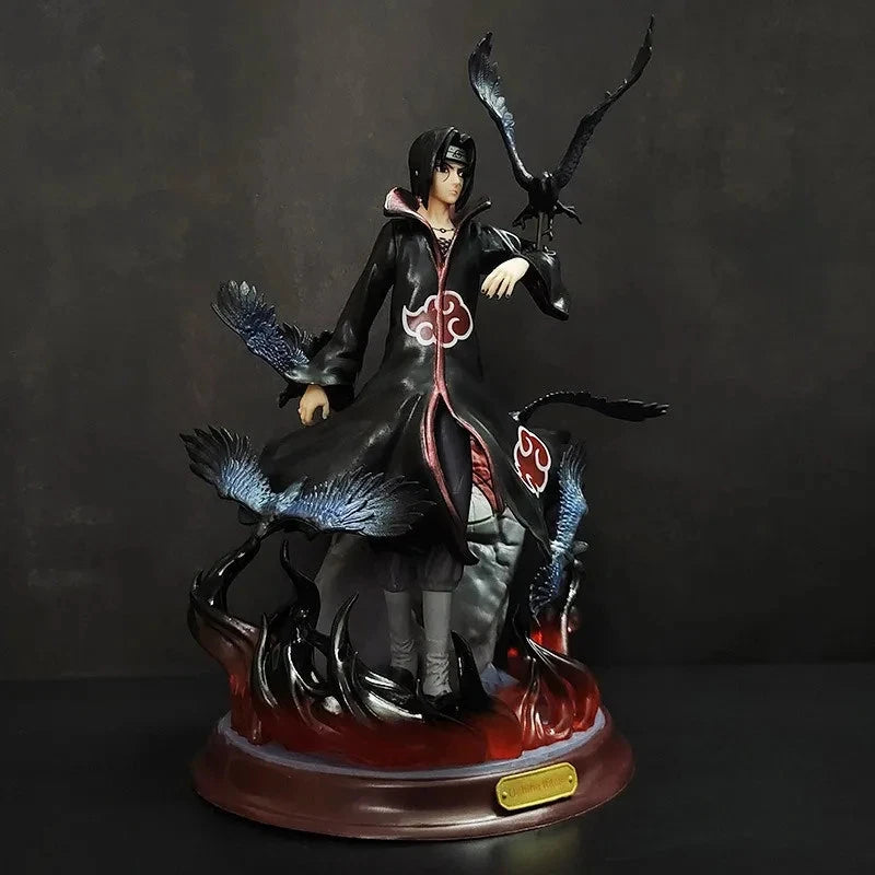 Itachi Two Headed Crow Hall Naruto Display-Ready Anime Figure PVC 11" [Boxed]