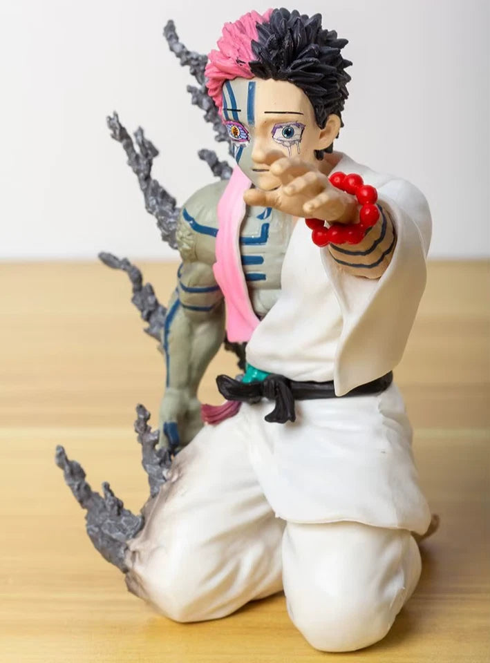 Akaza Hakuji Soyama Upper Moon 3 Demon Slayer Anime Figure Model PVC 5" [Boxed]