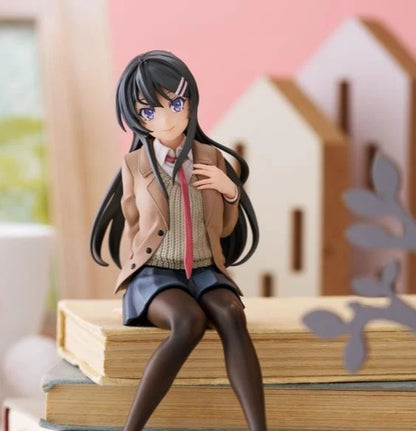 Mai Sakurajima Rascal Does Not Dream Anime Kawaii Desktop Figure PVC 5" [Boxed]