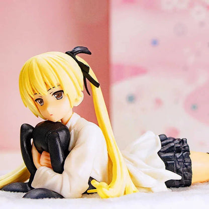 Sora Student Uniform Yosuga no Sora Kawaii Desktop Anime Figure PVC 2.7" [No Box]