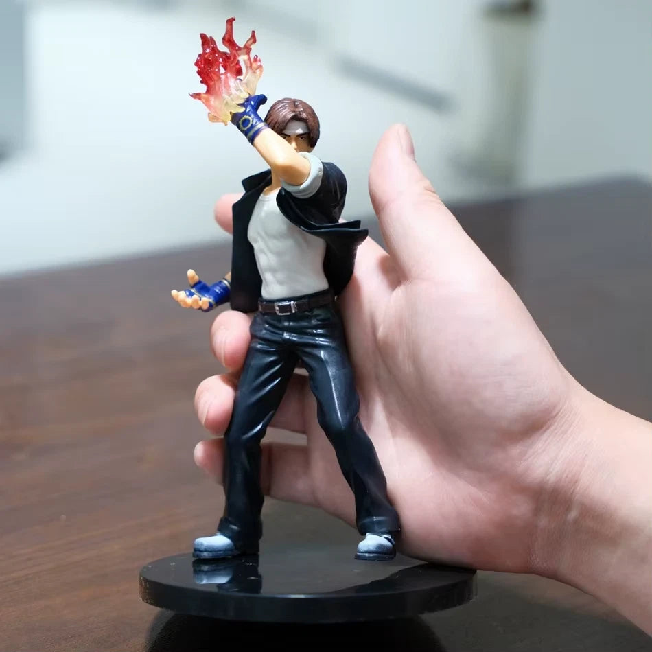 Kyo Kusanagi & Iori Yagami The King of Fighters Classic Figure Model Statue PVC [No Box]