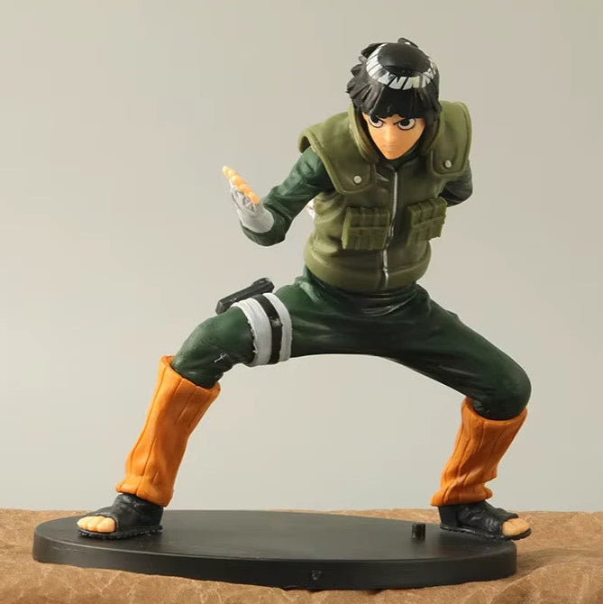 Rock Lee Taijutsu Naruto Shippuden Anime Figure Model Statue PVC 6.2” [No Box]