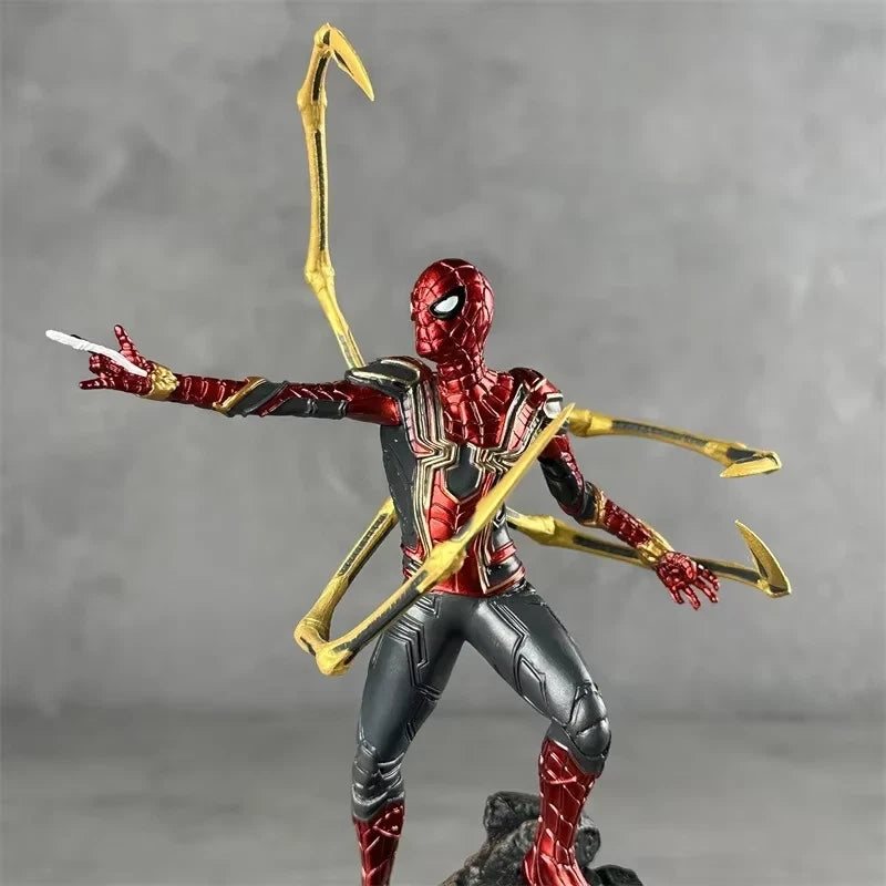 Spider-Man Iron Suit Mavel Avengers Infinity War Figure Model Statue PVC [No Box]