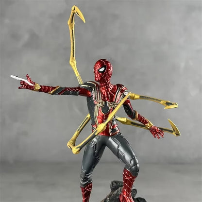 Spider-Man Iron Suit Mavel Avengers Infinity War Figure Model Statue PVC [No Box]