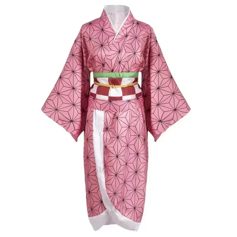 Nezuko Kamado Cosplay Demon Slayer Full Set: All items in picture are included