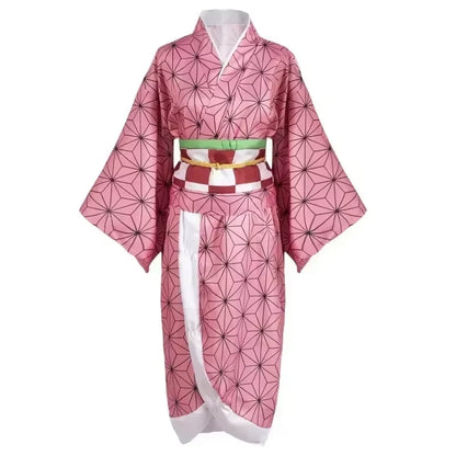 Nezuko Kamado Cosplay Demon Slayer Full Set: All items in picture are included