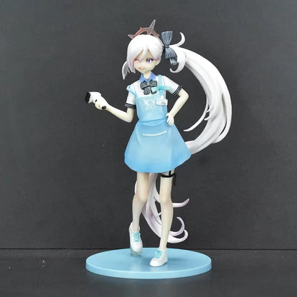 Asagi Mutsuki Store Clerk Blue Archive RPG Kawaii Cute Figure 8" [Boxed]