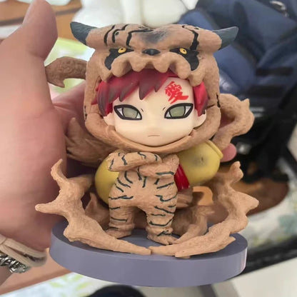 Gaara Shukaku Armor Naruto Anime Collectible Chibi Figure PVC 3.5" [No Box]