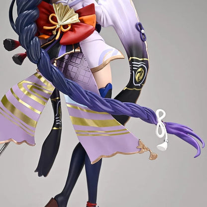 Raiden Shogun Kimono Genshin Impact RPG Kawaii Collectible Figure PVC 8" [Boxed]