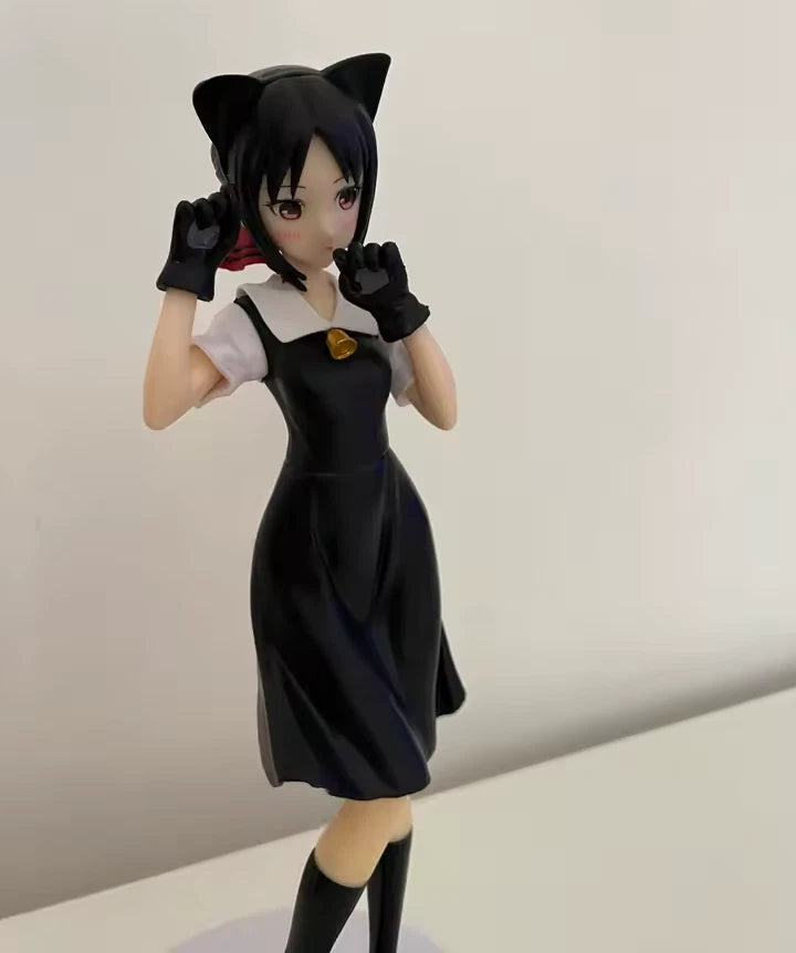 Kaguya Shinomiya & Chika Fujiwara Neko Love is War Anime Figure PVC 8.5" [No Box]
