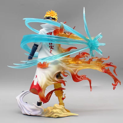 Minato Namikaze Rasengan Naruto Anime Collectible Figure 10" [Boxed : Battery Powered]