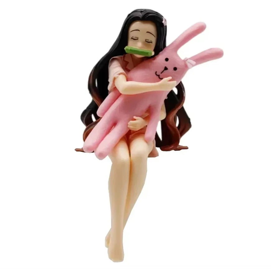 Nezuko, Mitsuri, Tanjiro, Tengen, Demon Slayer Anime Figure Model Noodle Stoppers PVC 5" [Boxed]