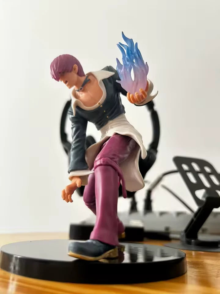Kyo Kusanagi & Iori Yagami The King of Fighters Classic Figure Model Statue PVC [No Box]