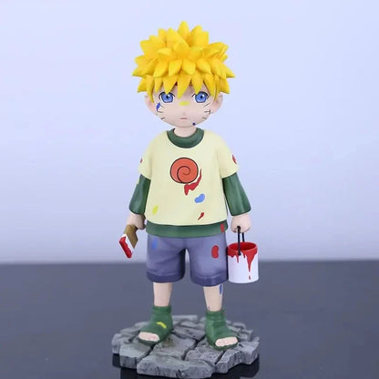 Sad Little Naruto Uzumaki Anime Collectible Figure PVC 6" [No Box] No Parents :(