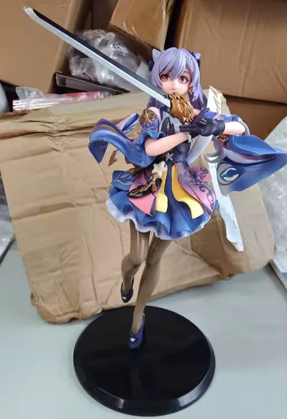 Keqing Driving Thunder Genshin Impact RPG Limited Edition Figure PVC 9" [Boxed]
